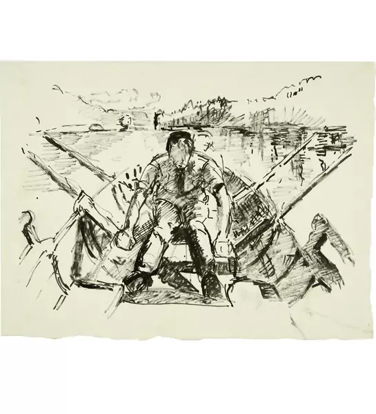 Giovanni Giacometti — Ruderer — Galerie Kornfeld