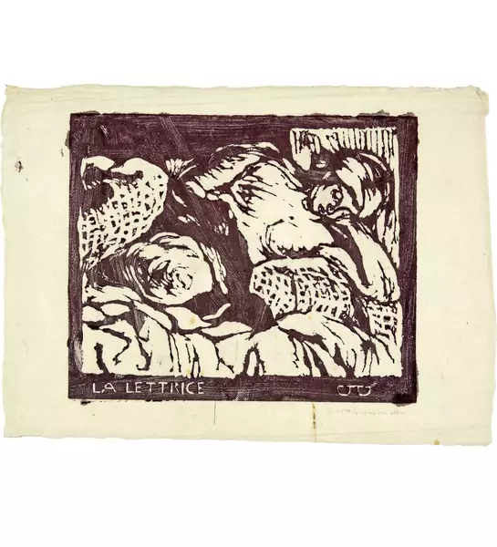 Giovanni Giacometti — La lettrice — Galerie Kornfeld
