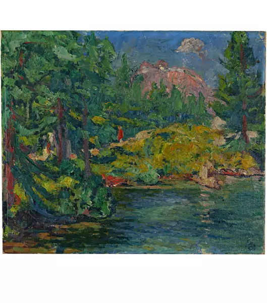 Giovanni Giacometti — Bitaberghsee bei Maloja — Galerie Kornfeld