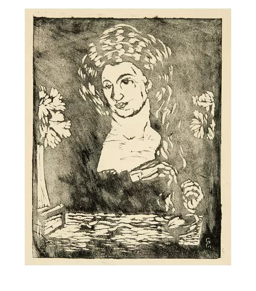 Giovanni Giacometti — Toeletta della sera II - Portrait Annetta Giacometti — Galerie Kornfeld
