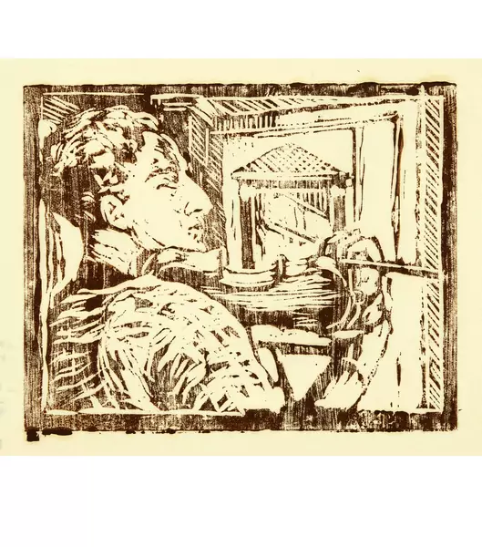 Giovanni Giacometti — Der Violinspieler – Bruno — Galerie Kornfeld