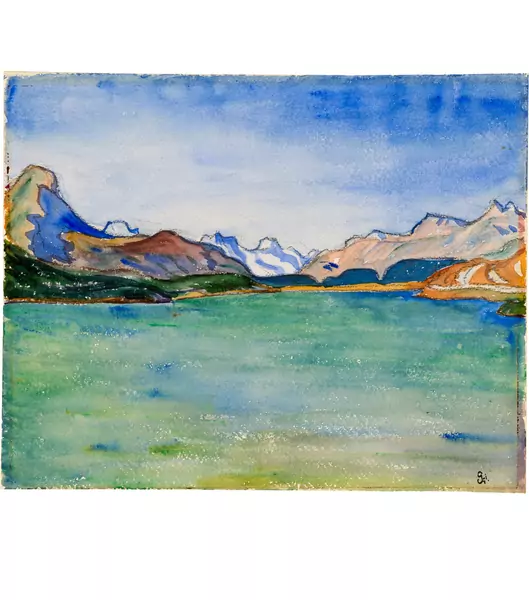 Giovanni Giacometti — Der Malojasee — Galerie Kornfeld