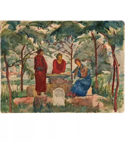 Giovanni Giacometti — Gravedona — Galerie Kornfeld