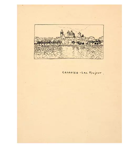 Giovanni Giacometti — Castello di Cannero. - Cannobio - Lac Majeur — Galerie Kornfeld