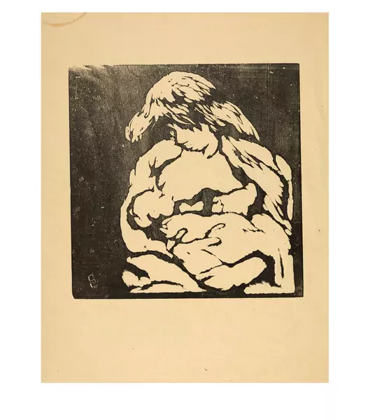Giovanni Giacometti — Mutter und Kind II - Annetta und Bruno — Galerie Kornfeld