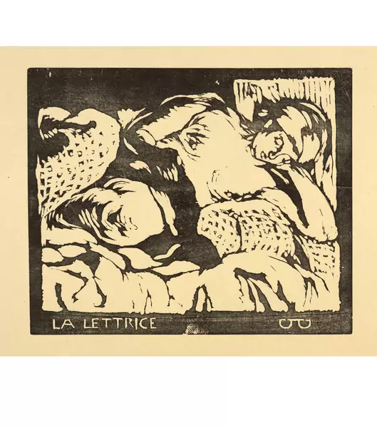 Giovanni Giacometti — La lettrice — Galerie Kornfeld