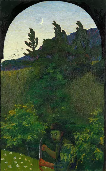 Giovanni Giacometti — La Sera – Der Abend — Galerie Kornfeld