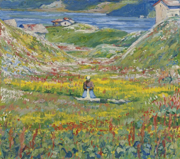 Giovanni Giacometti — VALLE FIORITA, 1912/1924BLOOMING VALLEY, 1912/1924