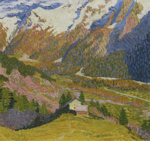 Giovanni Giacometti — Brugnetta / Der einsame Berghof