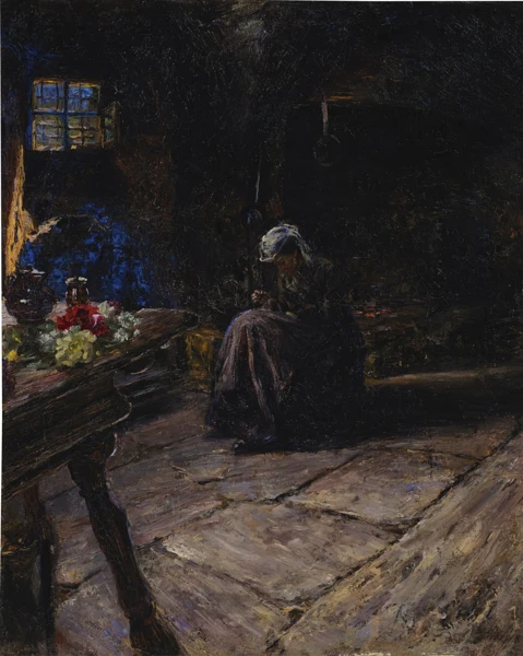 Giovanni Giacometti — La Cucina della Casa Grande / Die Küche der Casa Grande