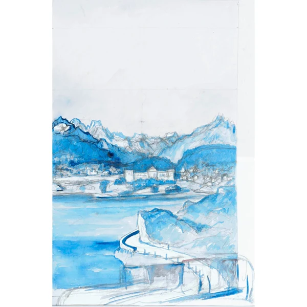 Giovanni Giacometti — PANORAMA DI MALOJA PANORAMA OF MALOJA