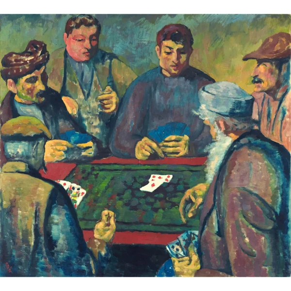 Giovanni Giacometti — DIE KARTENSPIELER THE CARD PLAYERS