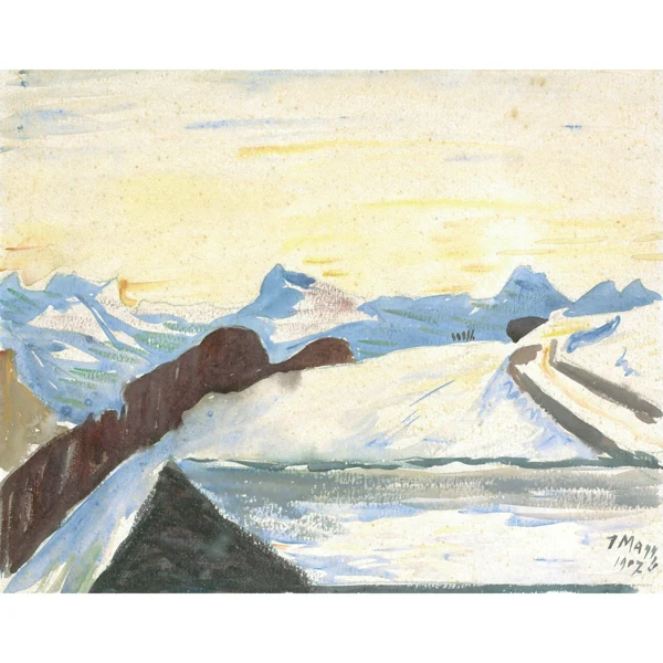 Giovanni Giacometti — IL ROVEN (STAMPA), 1907