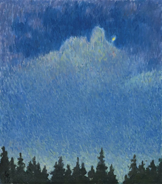 Giovanni Giacometti — Mondschein, 1931