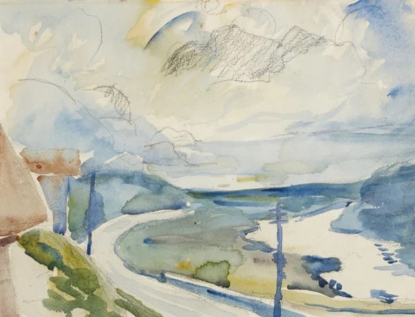 Giovanni Giacometti — Morgen bei Maloja