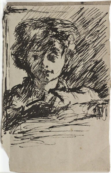 Giovanni Giacometti — Bildnis Bruno Giacometti