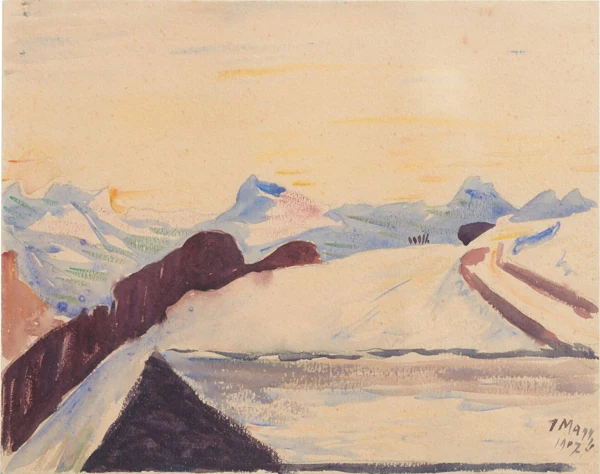 Giovanni Giacometti — Il Roven (Stampa), 1907