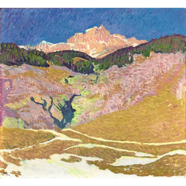 Giovanni Giacometti — PIZ DUAN, 1908