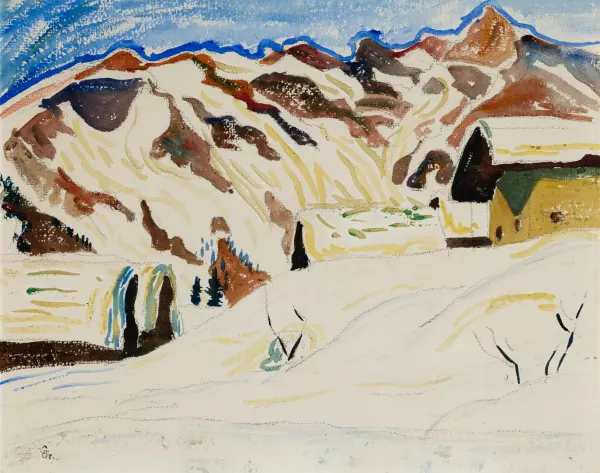 Winterlandschaft im Engadin