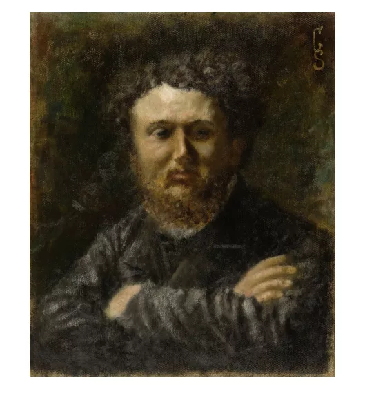 Giovanni Segantini — Porträt von Ercole Bertoni