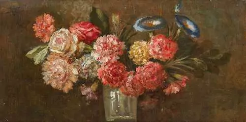 GIOVANNI SEGANTINI — Fiori. 1881. — Koller Auktionen