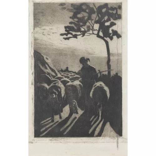 Giovanni Segantini — Mondeffekt.