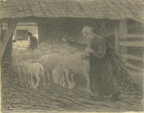 Giovanni Segantini — Ritorno all'ovile