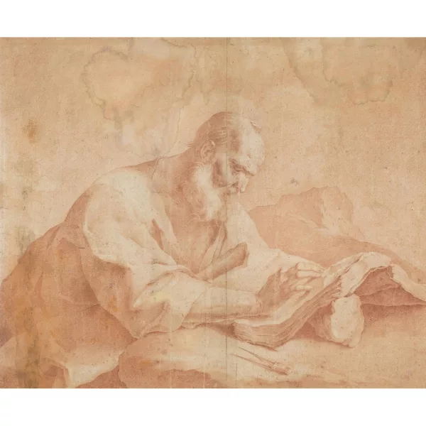 GIUSEPPE ANTONIO PETRINI — Der Heilige Hieronymus.