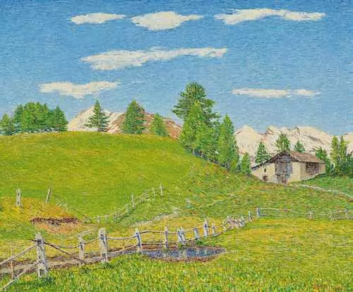 GOTTARDO SEGANTINI — Summer landscape. 1942. — Koller Auktionen