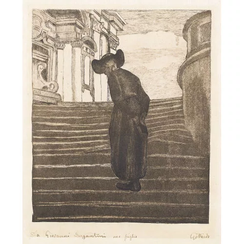 Gottardo Segantini — Zur Frühmesse.