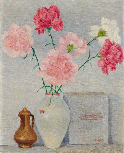 GOTTARDO SEGANTINI — Blumenstillleben. 1950. — Koller Auktionen