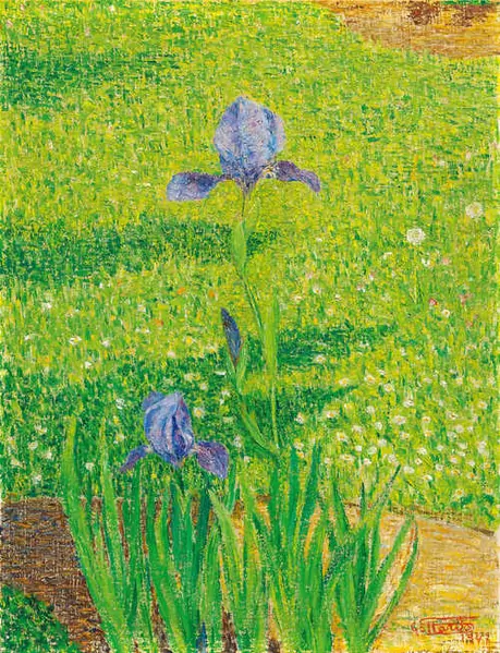 GOTTARDO SEGANTINI — Frauenschuhblume. 1947. — Koller Auktionen