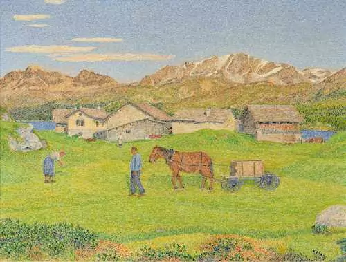 GOTTARDO SEGANTINI — View of Capolago. 1956. — Koller Auktionen