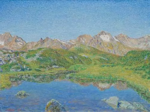 GOTTARDO SEGANTINI — "Laghetto alpestre". 1927. — Koller Auktionen