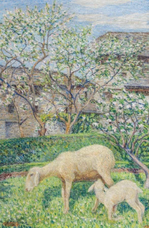 Pecora con agnellino, 1928