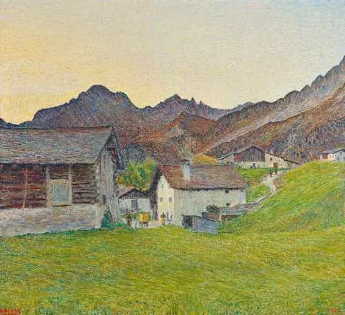 GOTTARDO SEGANTINI — Maloja. 1921. — Koller Auktionen