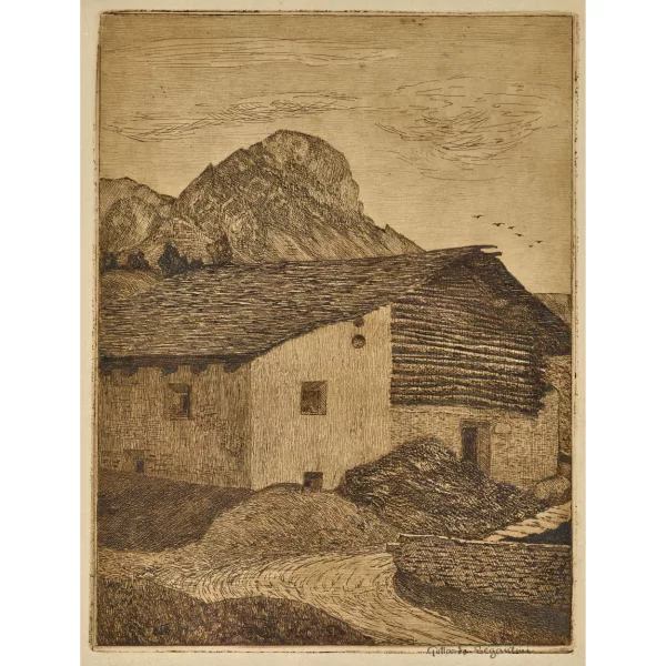 Gottardo Segantini — Engadinerhaus.