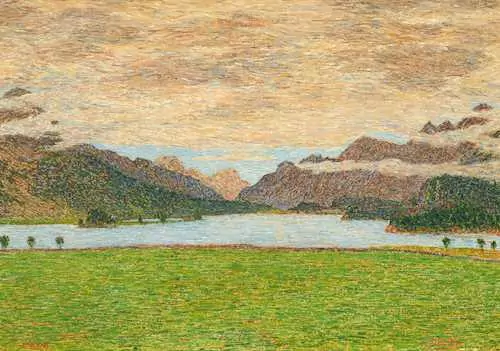GOTTARDO SEGANTINI — Giornata di pioggia sul lago di Maloja. 1949. — Koller Auktionen