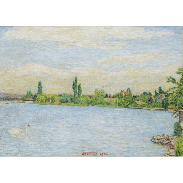 Gottardo Segantini — AM ZÜRICHSEE, 1946AT LAKE ZURICH, 1946