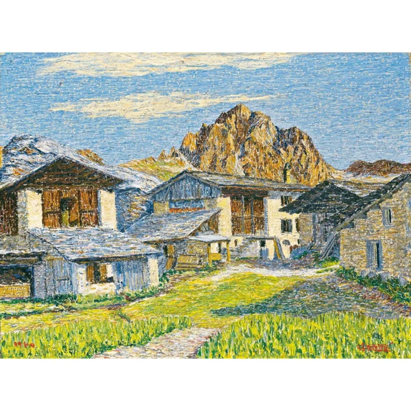 Gottardo Segantini — ALP BLAUNCA MIT PIZ LAGREV, 1940 ALP BLAUNCA WITH PIZ LAGREV, 1940