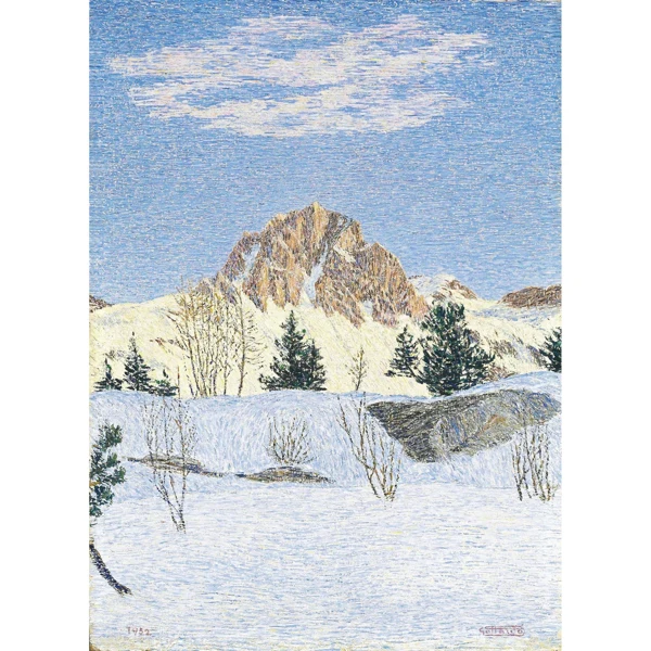 Gottardo Segantini — WINTERLANDSCHAFT, 1952 WINTER LANDSCAPE, 1952