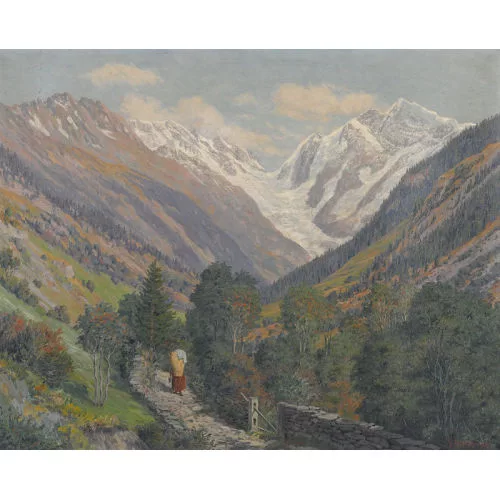 Gottfried Herzig — "Im Lötschental".