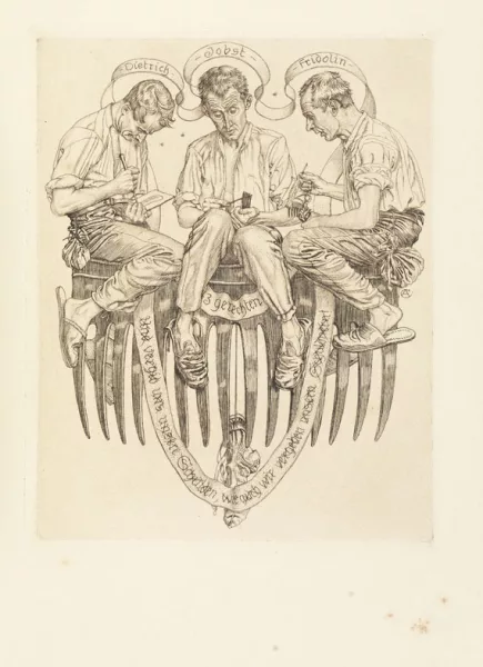 Gottfried Keller — Die drei gerechten Kammacher. 1915