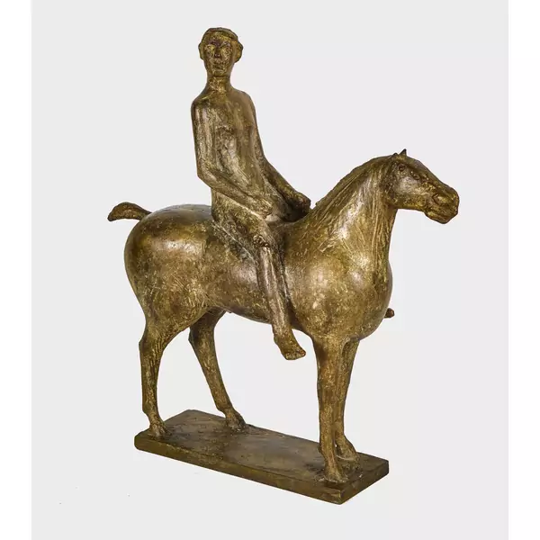 Pferd und Reiter
