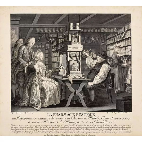 "La pharmacie rustique"