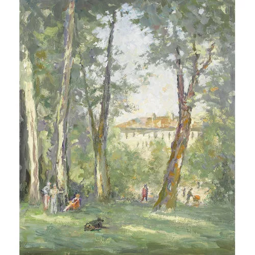 Gottfried Lüscher — "Im Stadtpark".