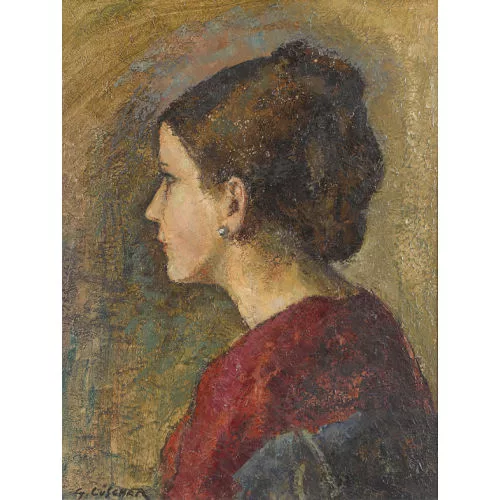 Gottfried Lüscher — Porträt einer Dame.
