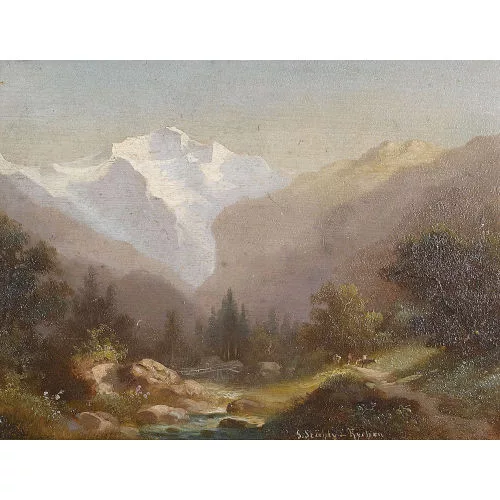 Gottfried Stähly-Rychen — Schweiz, 2. Hälfte 19. Jh.
