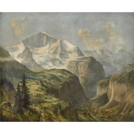"Jungfrau von Wengen aus"