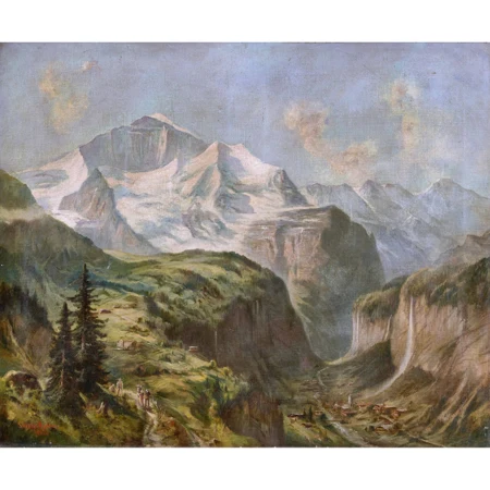 "Jungfrau von Wengen aus"